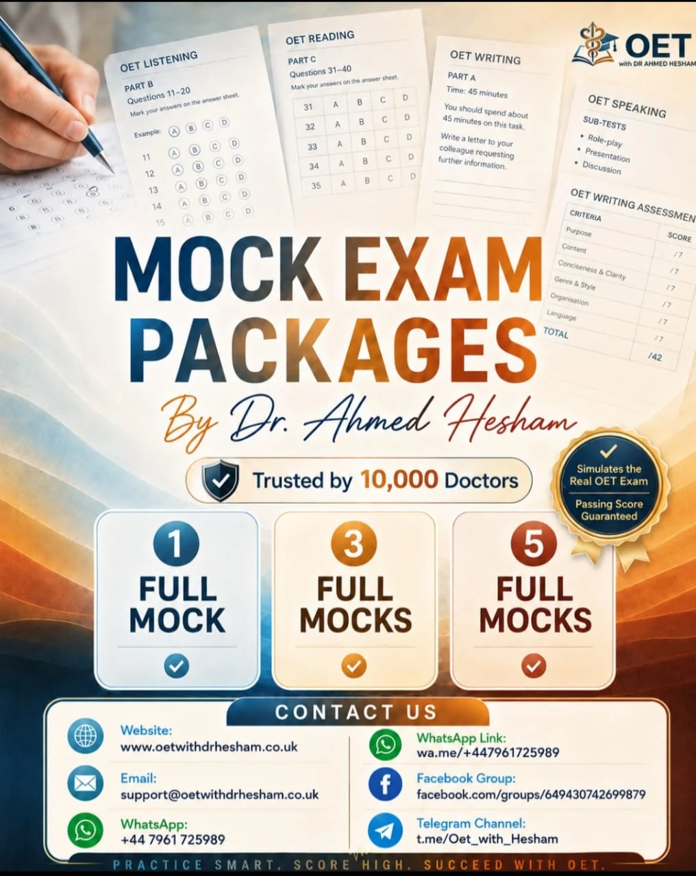 OET promotional banner 7